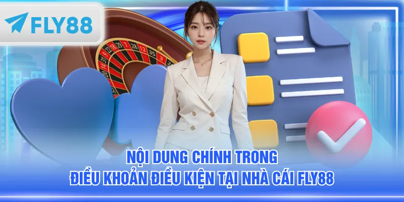 Nội dung chính trong điều khoản điều kiện tại nhà cái FLY88